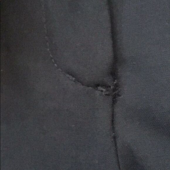 Theory Emery Wide Leg Wool Pants Black 00 - Picture 7 of 10